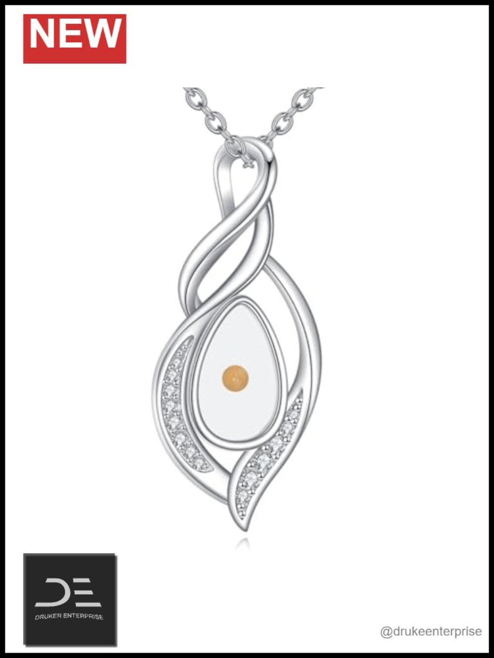 925 Sterling Silver Pendant Necklace Christian Faith Jewelry for Women